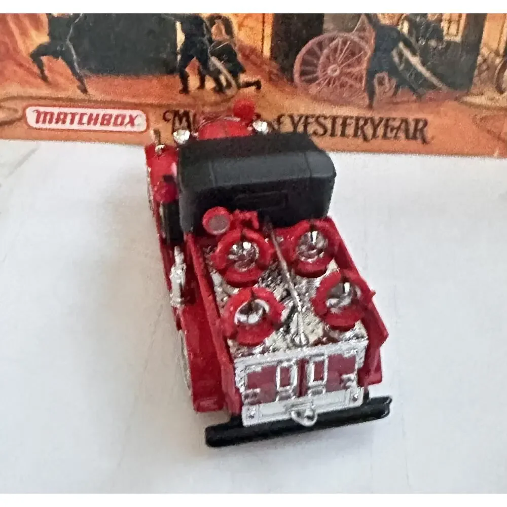 A23 Matchbox Yesteryear 1930 Ford Model A FDNY Battalion Fire Chief YFE12 New
